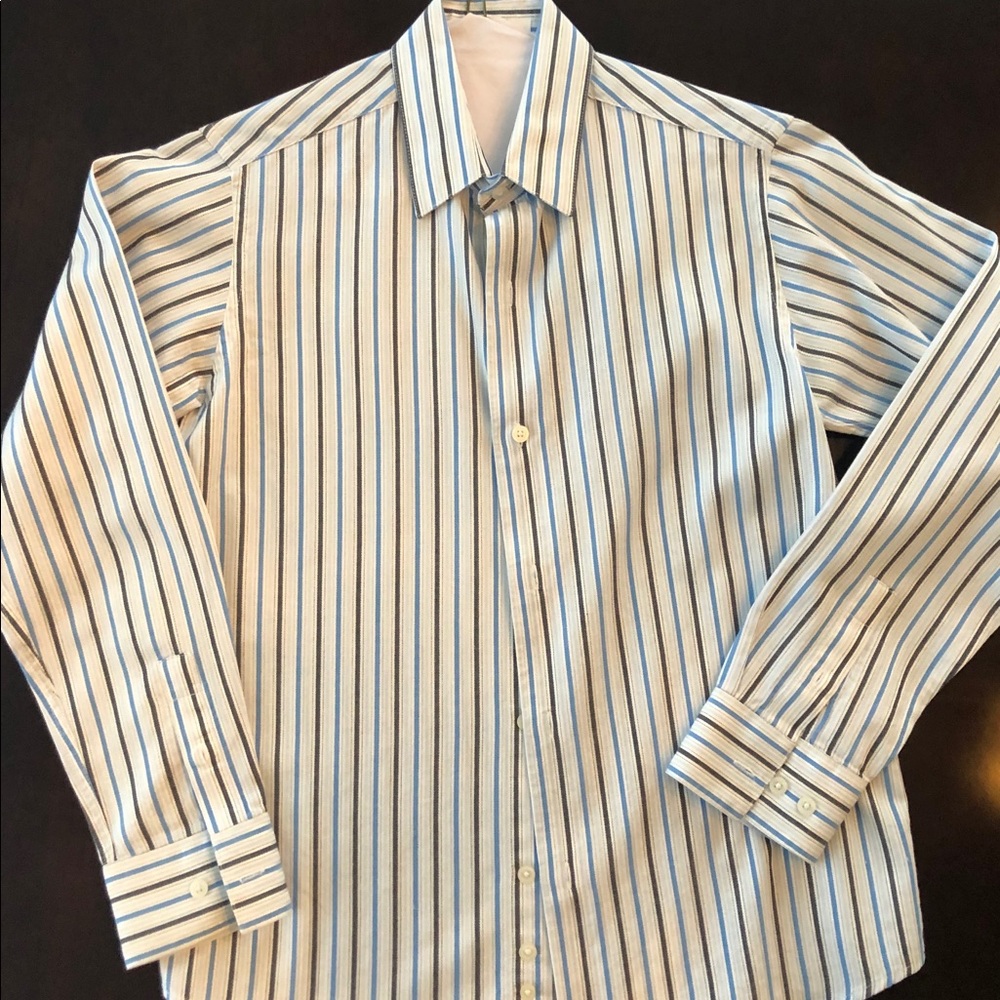 Calvin Klein Boys Dress Shirt. Slim Fit SZ 12